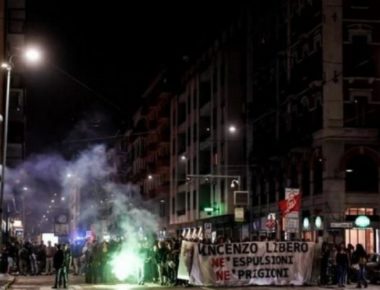 Milano corteo per Vincenzo