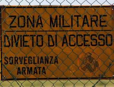 area militare