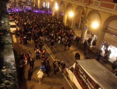 bologna corteo contro decreto antirave