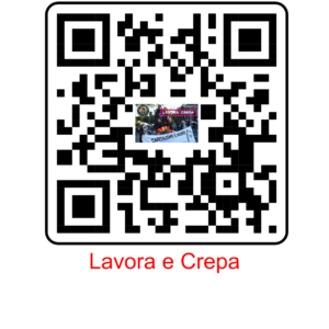 Lavora e Crepa - qr code