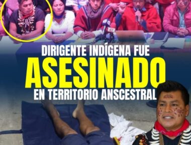 ecuador assassinio dirigente indigeno