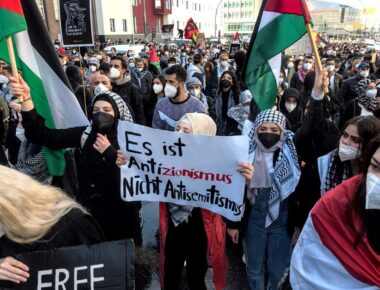 berlino manifestazione palestina