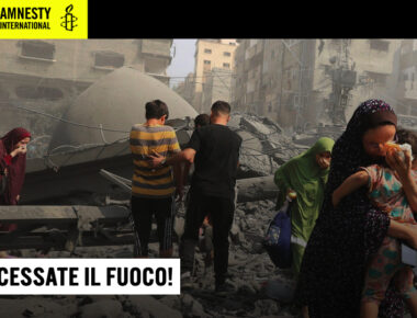 Gaza-bombardamento- Amnesty