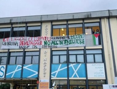 studenti acerra protesta biocidio