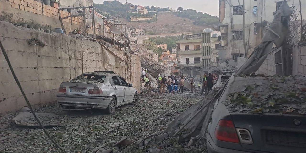 beirut bombardamenti israele