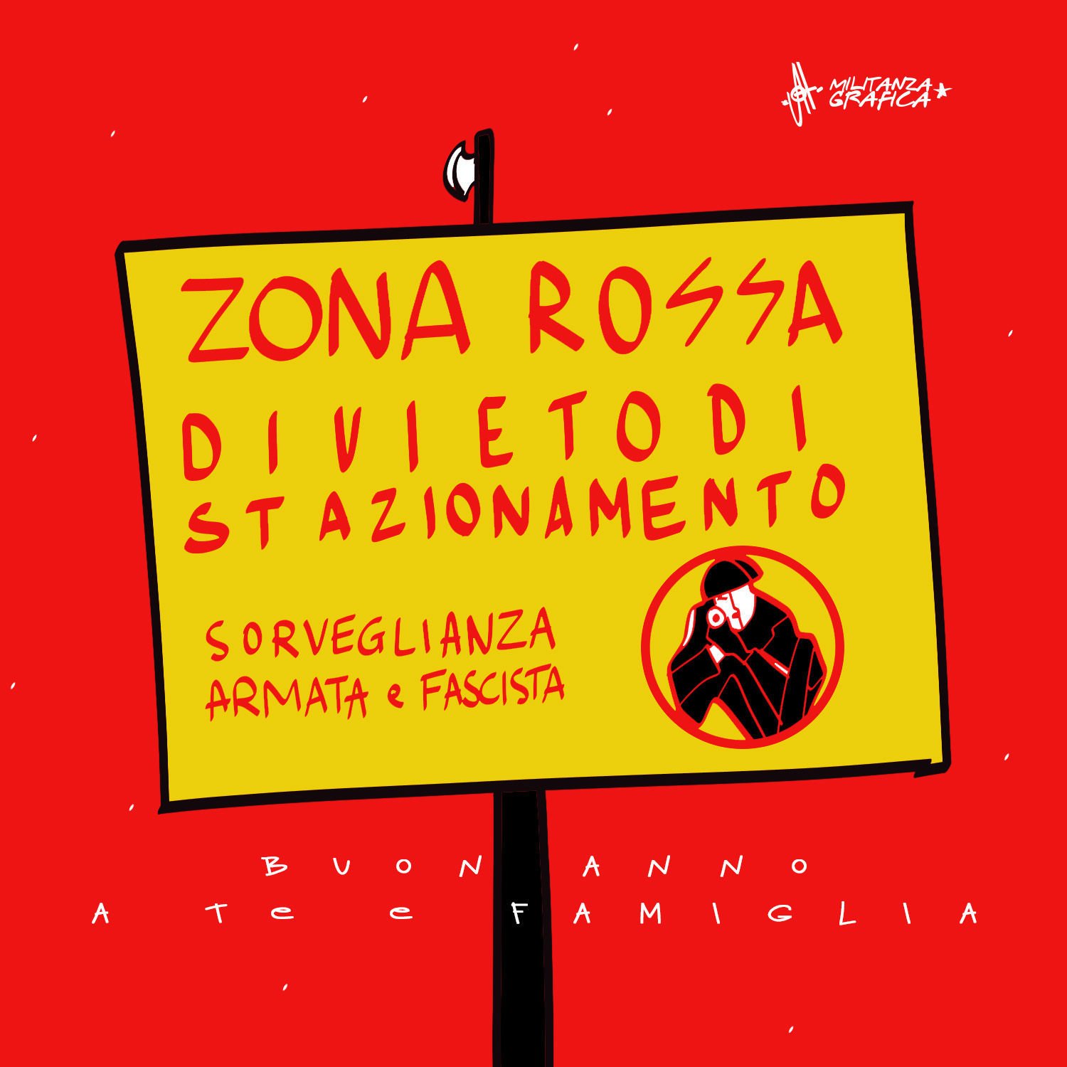 zona rossa - militanza grafica