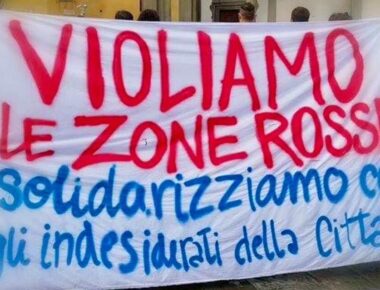 violiamo le zone rosse